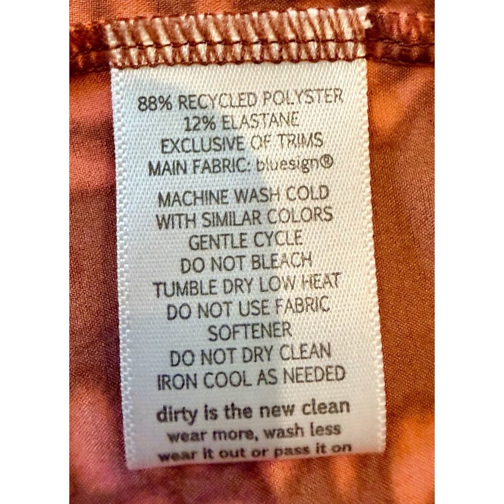 Toad&Co Sunkissed Sleeveless Maxi Dress in Rust and Coral, Large - Picture 14 of 14
